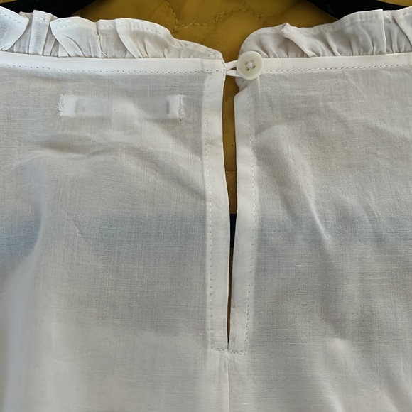 Reformation Ivory Blouse top New size Small - Picture 7 of 7